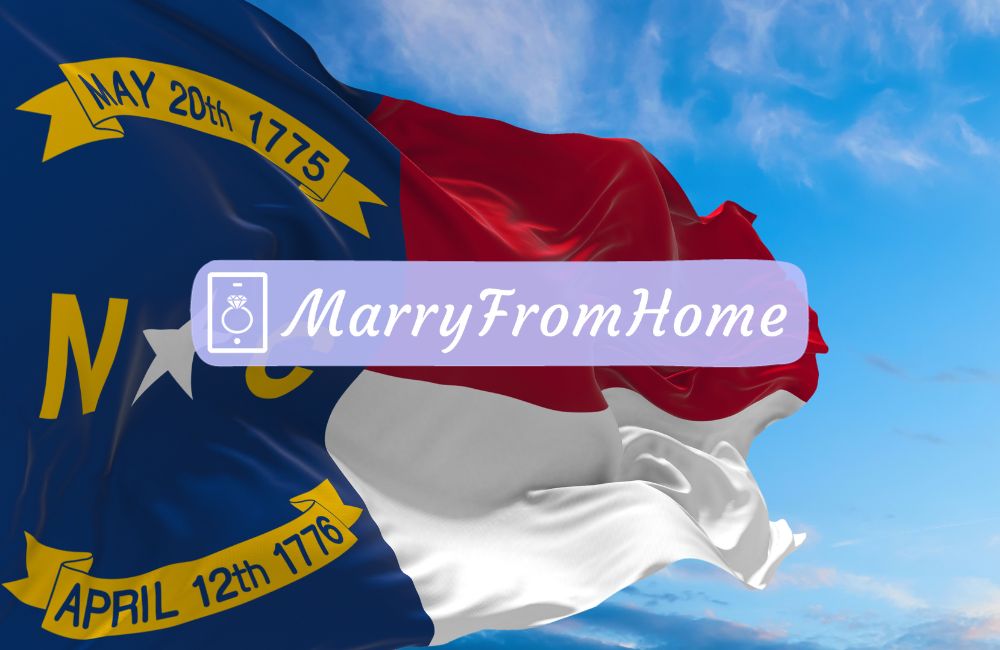 Get married online in North Carolina